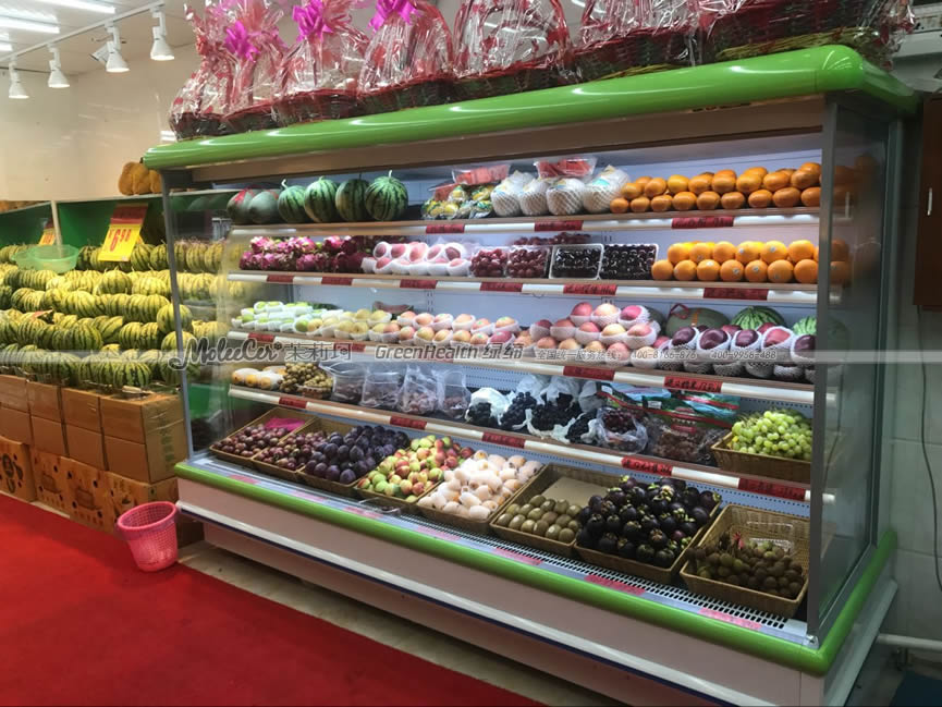 超市風(fēng)幕柜